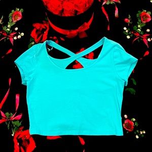 Ambience Apparel Size Large Cropped Top NWOT